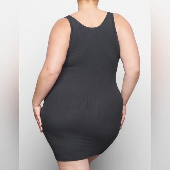 SKIMS Soft Lounge Short Slip Dress Graphite Womens/M/ 3X - Picture 4 of 14